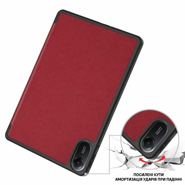 Фото - Чохол для планшета BeCover Flexible TPU Mate з кріпленням for Xiaomi Redmi Pad 2 11.0" Red Wine (715601)